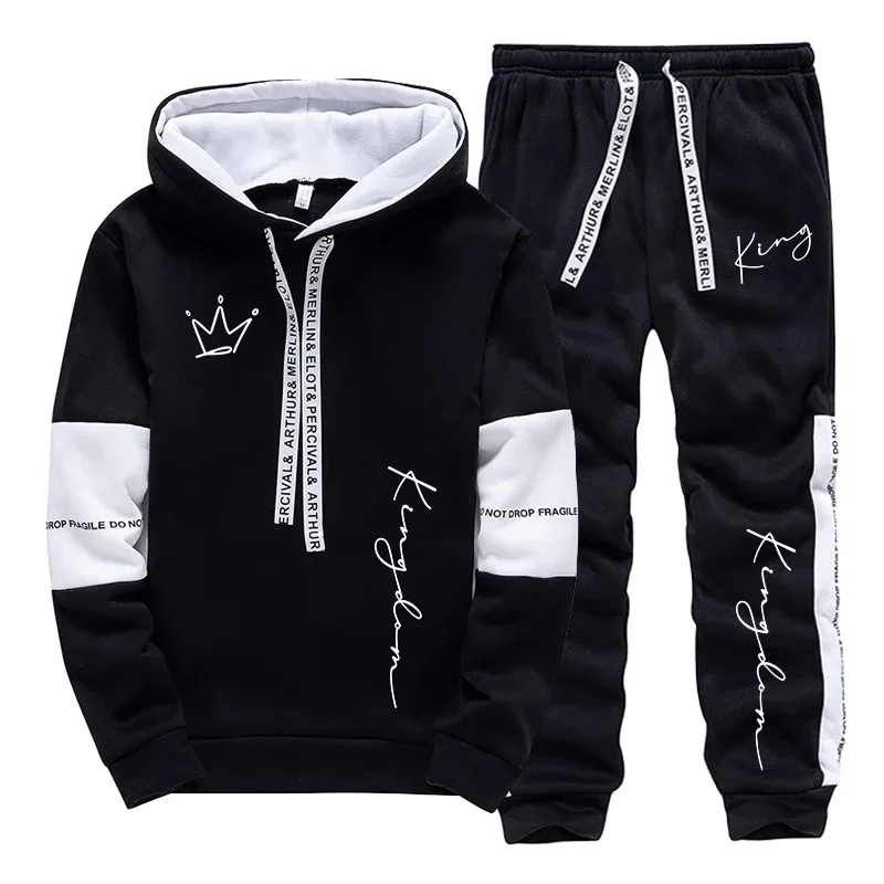Men'S Fashion Usa - Completo Sportivo Casual Urbano da Uomo,