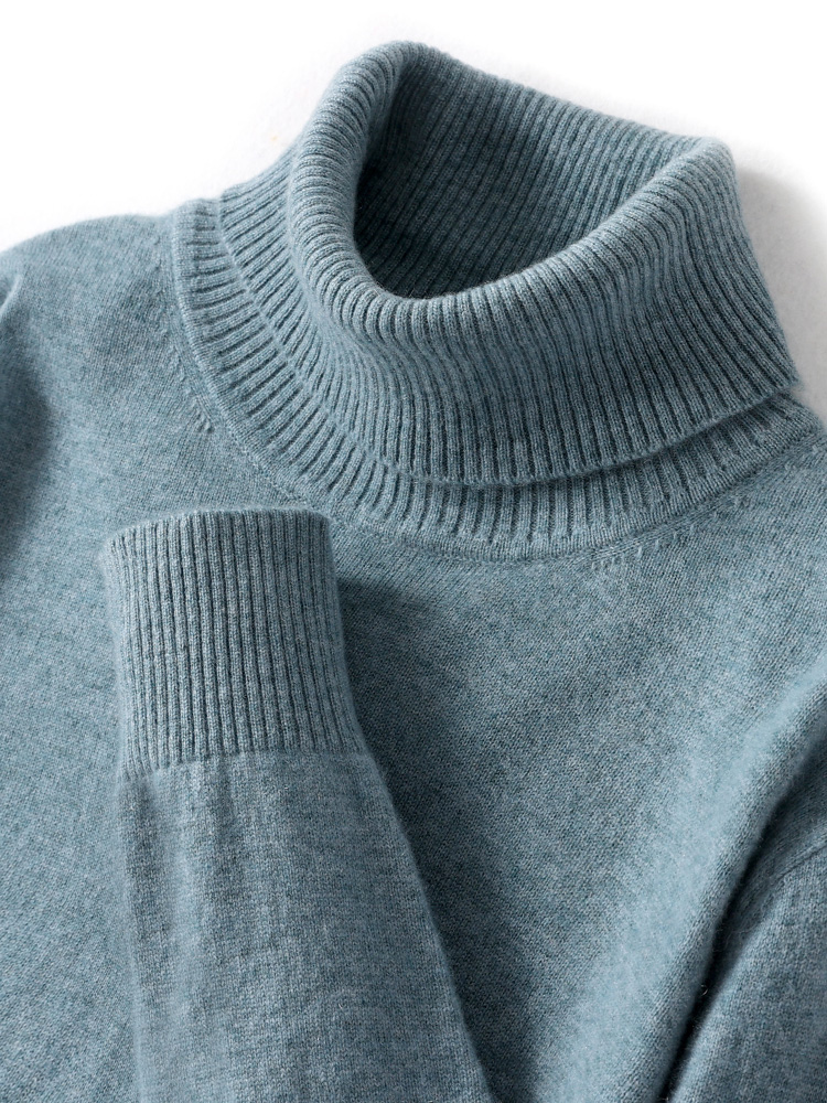 Mens Fashion Jumpers - Autunno Inverno Uomo Dolcevita in lana