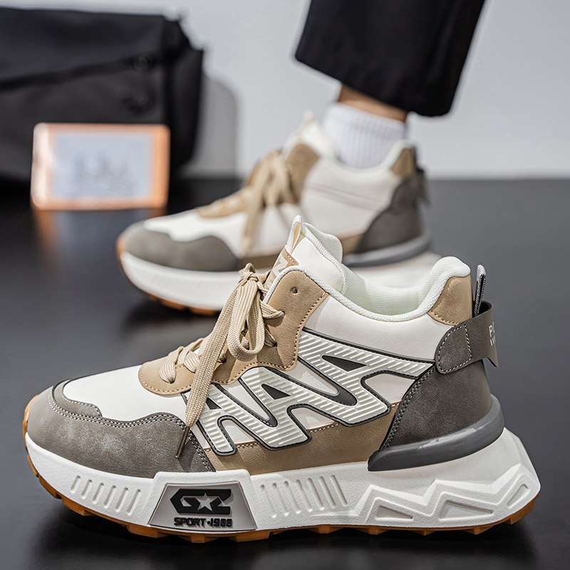 Men'S Fashion Footwear - Suola spessa Tendenza 2025 Nuovo Autunno