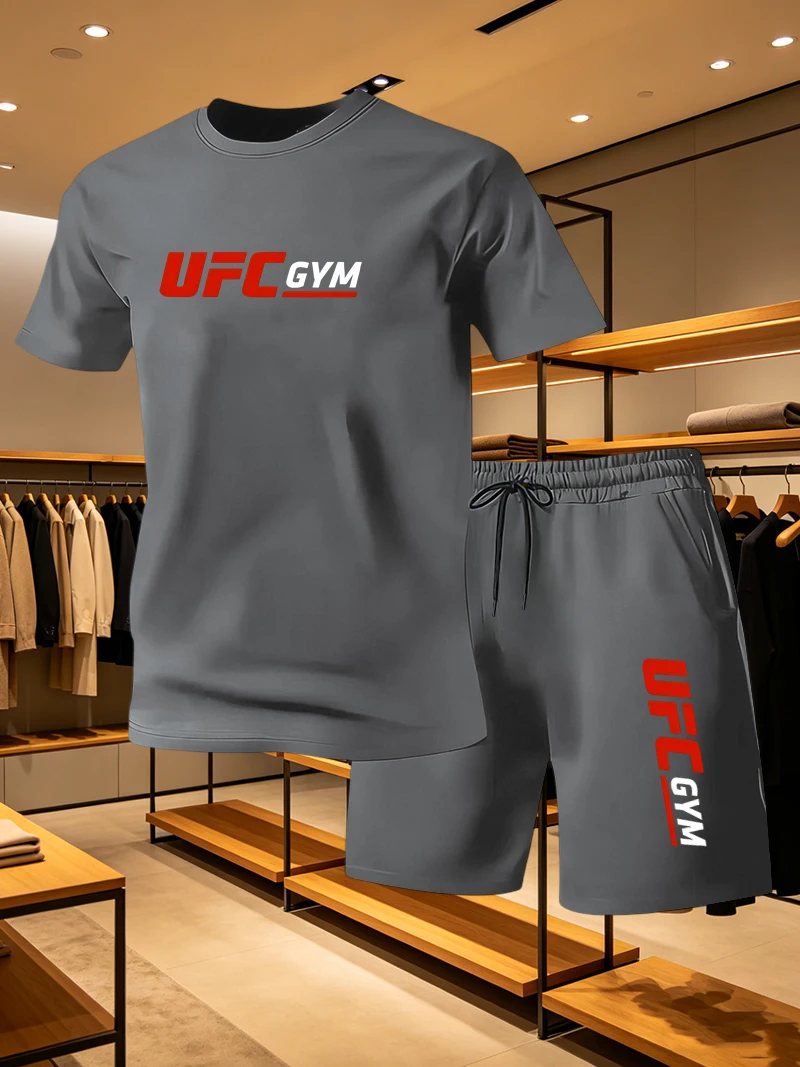 Men'S Fashion Course - Completo Sportivo Estivo da Uomo: T-shirt