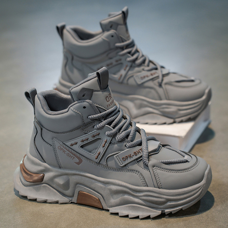 Men'S Fashion Footwear - Calzature da uomo antiscivolo traspiranti alte