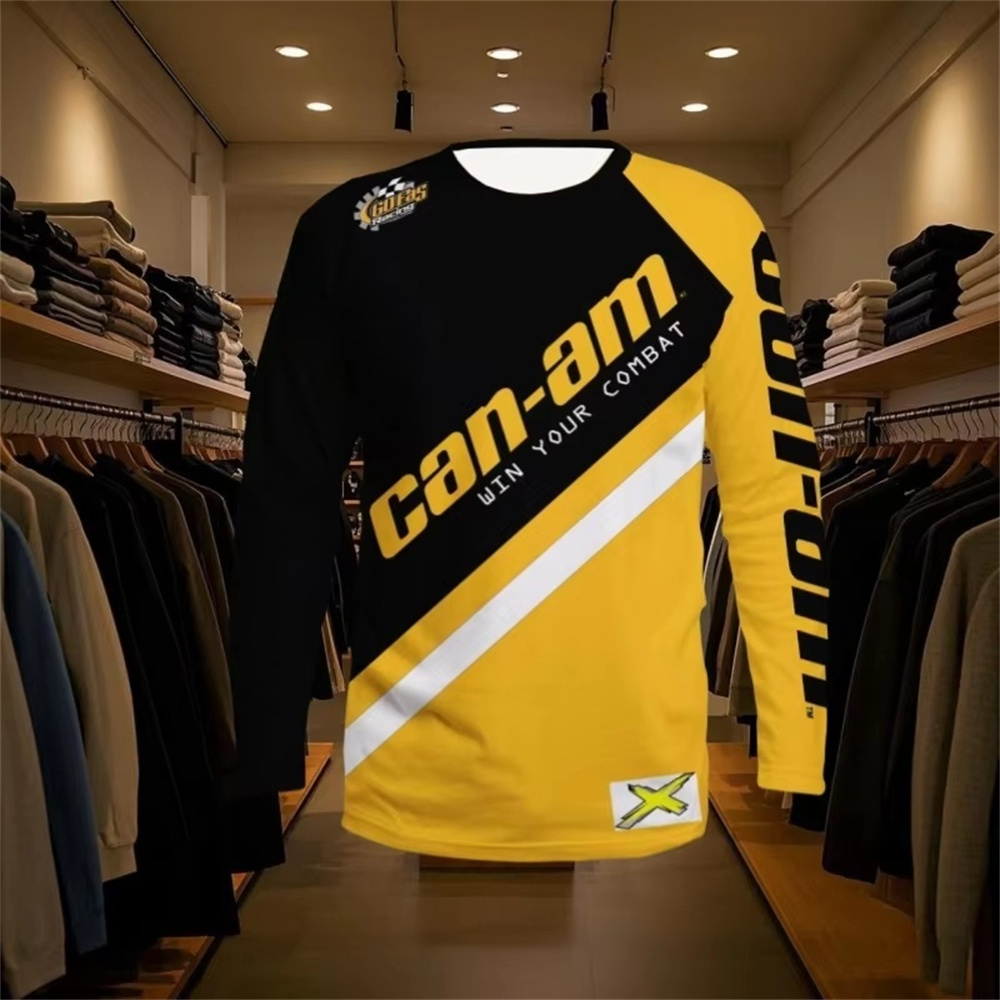 Men'S Fashion Course - Maglietta a Maniche Lunghe da Corsa