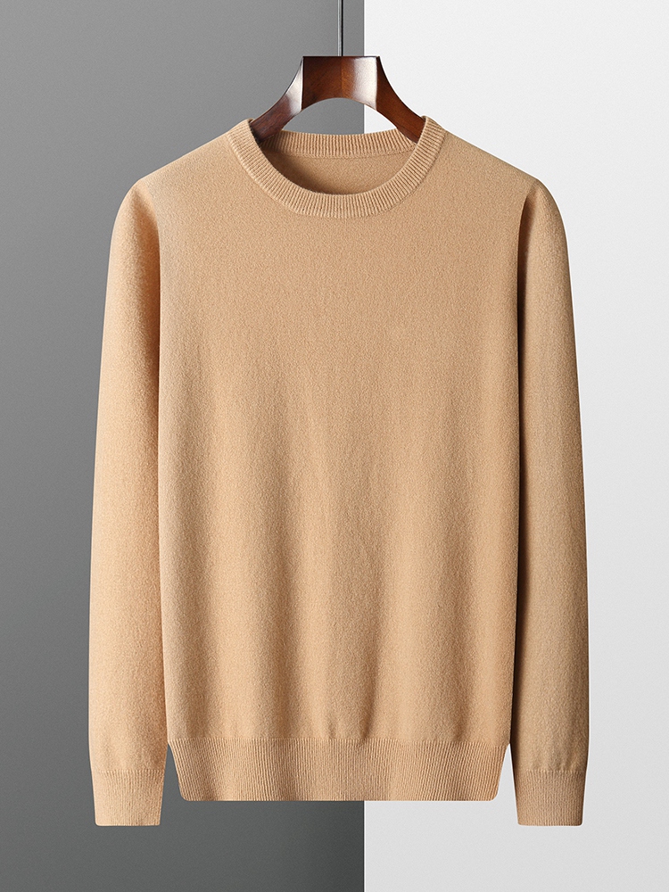 Mens Fashion Jumpers - MVLYFLRT 100% pura lana merino maglione