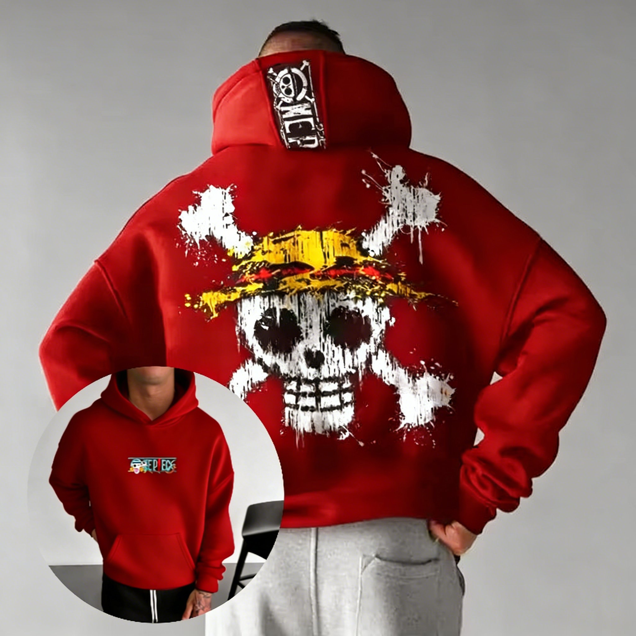 Felpa con Cappuccio Oversize U - Mens Fashion Jumpers recensione e prezzo
