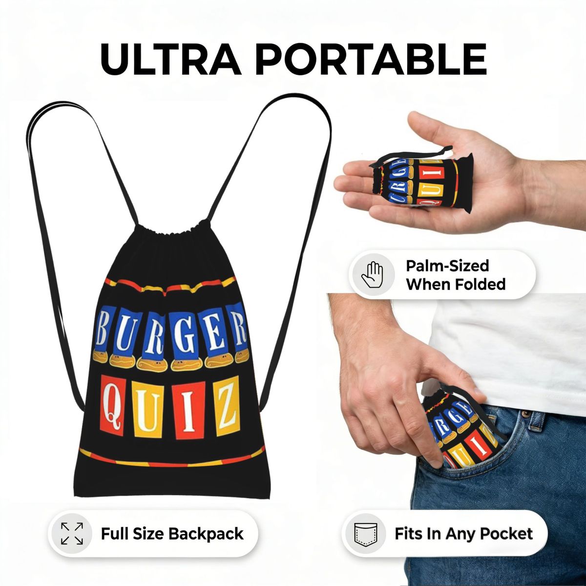 Burger Quiz Nuovi Zaini con Lo - Men'S Fashion Quiz recensione e prezzo