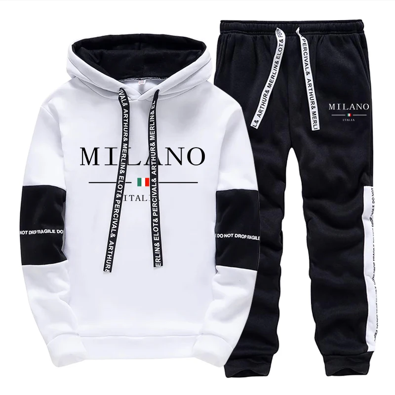 Completo da Uomo/Felpa con Cap - Men'S Fashion Usa recensione e prezzo