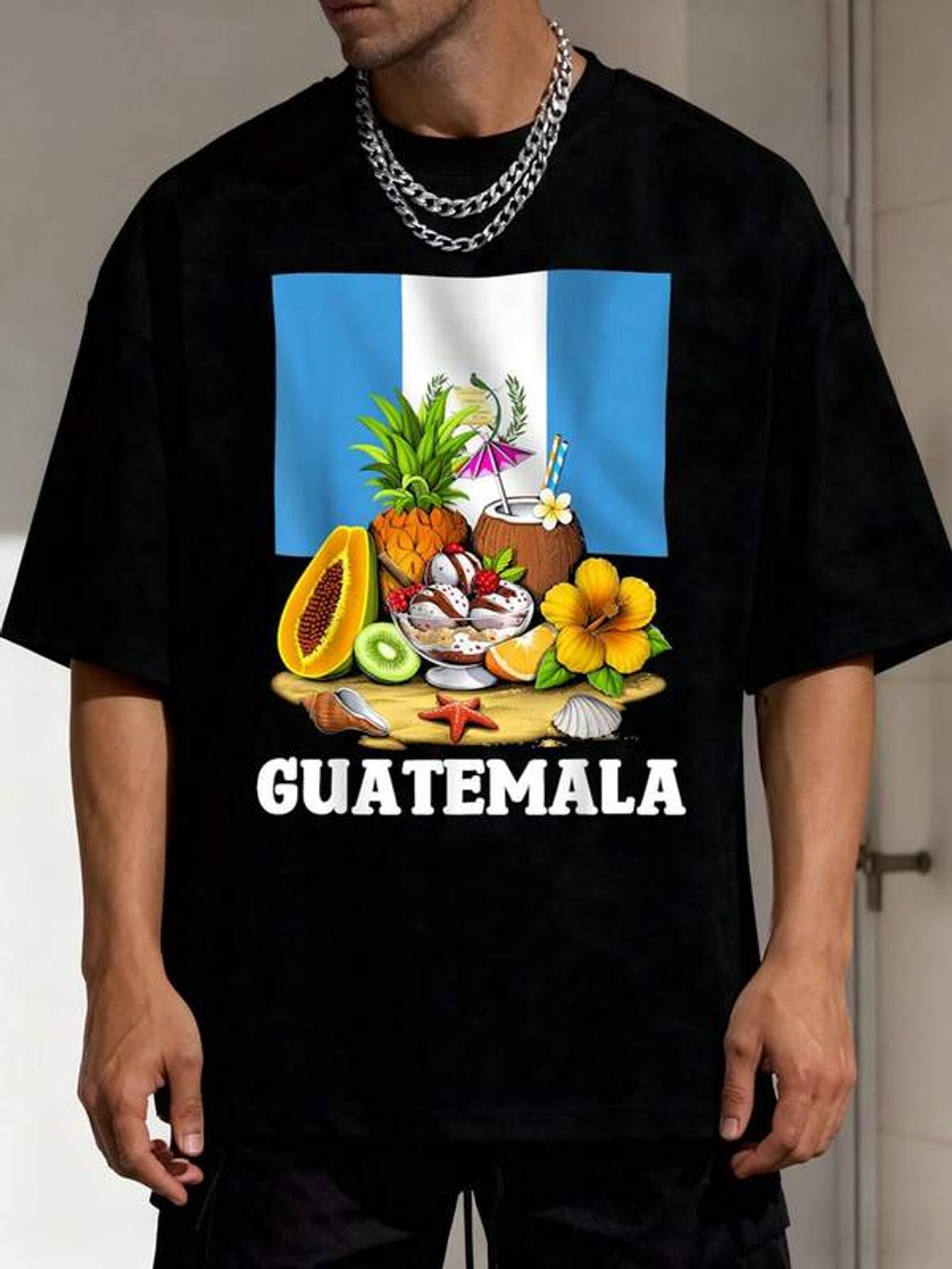 Maglietta da Viaggio Guatemala - Men'S Fashion Guatemala recensione e prezzo
